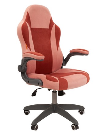 Офисное кресло CHAIRMAN Game 55 цвет TW розовый/бордо в Лангепасе - изображение