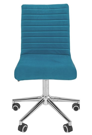 Офисное кресло CHAIRMAN 020, бирюзовое в Лангепасе - изображение 1