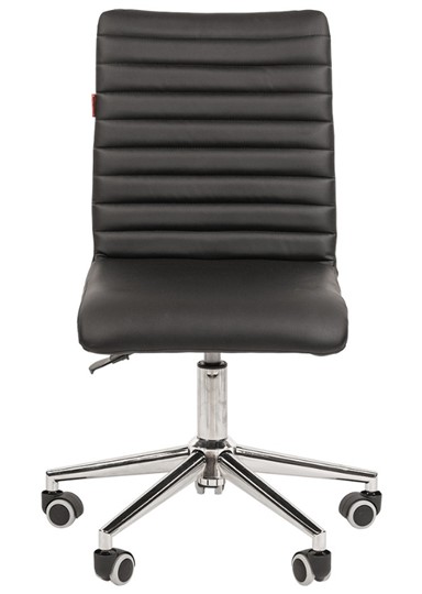Офисное кресло CHAIRMAN 020, черное экокожа в Лангепасе - изображение 4