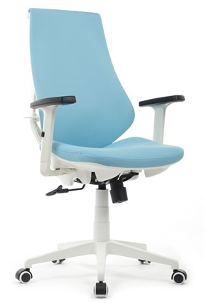 Кресло офисное Design CX1361М, Голубой в Ханты-Мансийске - изображение
