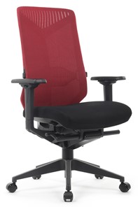Кресло компьютерное Design CX1368М, Красный в Лангепасе