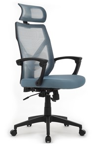 Кресло офисное Design OLIVER W-203 AC, Синий в Югорске