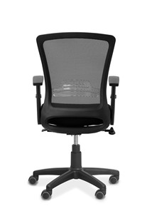 Кресло офисное Фьюжн, сетка/ткань TW / черная/черная в Когалыме - предосмотр 6