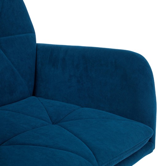 Компьютерное кресло GARDA флок, синий, 32 арт.15292 в Когалыме - изображение 6