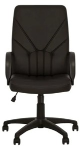Компьютерное кресло MANAGER (PL64) экокожа ECO-30, черная в Урае