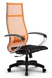 Кресло офисное МЕТТА B 1m 7/K131, Основание 17831 оранжевый/черный в Урае