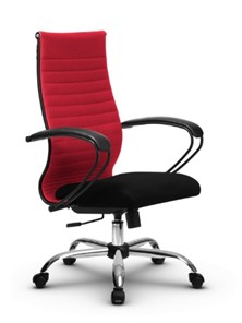 Офисное кресло МЕТТА B 2b 19/K130, Основание 17833 черный/красный в Урае