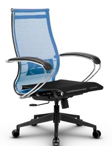 Кресло офисное МЕТТА B 2m 9/K131, Основание 17832 голубой/черный в Нижневартовске