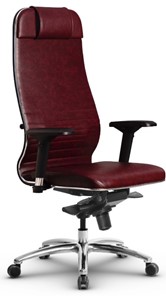 Офисное кресло Metta L 1m 38K2/4D мультиблок, нижняя часть 17838 бордовый в Лангепасе