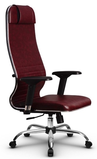 Офисное кресло Metta L 1m 38K2/4D топган, нижняя часть 17833 бордовый в Лангепасе - изображение 1
