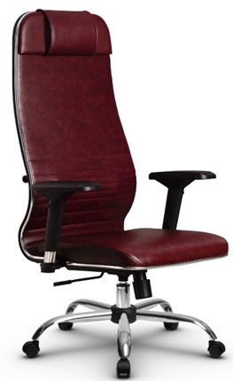 Офисное кресло Metta L 1m 38K2/4D топган, нижняя часть 17833 бордовый в Урае - изображение