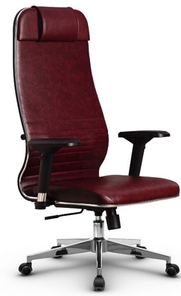 Офисное кресло Metta L 1m 38K2/4D топган, нижняя часть 17834 бордовый в Лангепасе - изображение