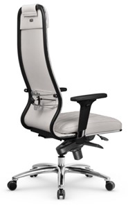 Офисное кресло Мetta L 1m 40M/2D Infinity Easy Clean (MPES) мультиблок, нижняя часть 17838 белый в Нефтеюганске - предосмотр 3