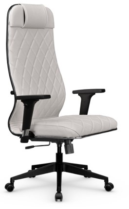 Офисное кресло Мetta L 1m 40M/2D Infinity Easy Clean (MPES) топган, нижняя часть 17832 белый в Нефтеюганске - изображение