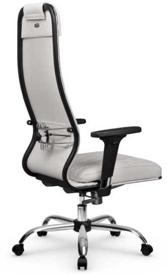 Офисное кресло Мetta L 1m 40M/2D Infinity Easy Clean (MPES) топган, нижняя часть 17833 белый в Урае - изображение 3