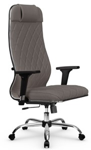 Офисное кресло Мetta L 1m 40M/2D Infinity Easy Clean (MPES) топган, нижняя часть 17833 серый в Нефтеюганске