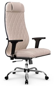 Офисное кресло Мetta L 1m 40M/2D Infinity Easy Clean (MPES) топган, нижняя часть 17833 светло-бежевый в Урае