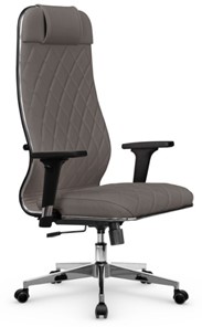 Офисное кресло Мetta L 1m 40M/2D Infinity Easy Clean (MPES) топган, нижняя часть 17834 серый в Урае - предосмотр