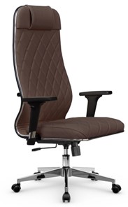 Офисное кресло Мetta L 1m 40M/2D Infinity Easy Clean (MPES) топган, нижняя часть 17834 темно-коричневый в Пыть-Яхе