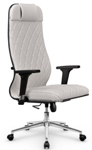 Офисное кресло Мetta L 1m 40M/2D Infinity Easy Clean (MPES) топган OMS, нижняя часть 17853 белый в Нефтеюганске