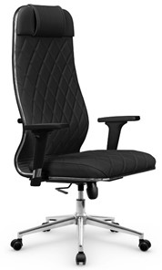 Офисное кресло Мetta L 1m 40M/2D Infinity Easy Clean (MPES) топган OMS, нижняя часть 17853 черный в Нефтеюганске