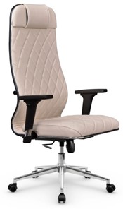 Офисное кресло Мetta L 1m 40M/2D Infinity Easy Clean (MPES) топган OMS, нижняя часть 17853 светло-бежевый в Советском