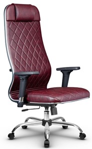 Офисное кресло Metta L 1m 40M/2D топган, нижняя часть 17833 бордовый в Урае