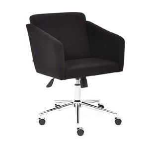 Компьютерное кресло MILAN хром флок, черный, арт.13946 в Лангепасе