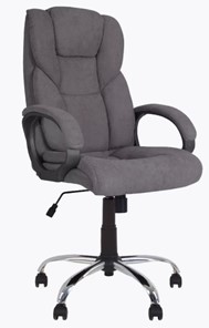 Кресло офисное MORFEO (CHR68) ткань SORO-93 серая в Лангепасе