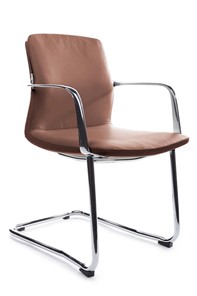 Кресло офисное Plaza-SF (FK004-С11), светло-коричневый в Лангепасе