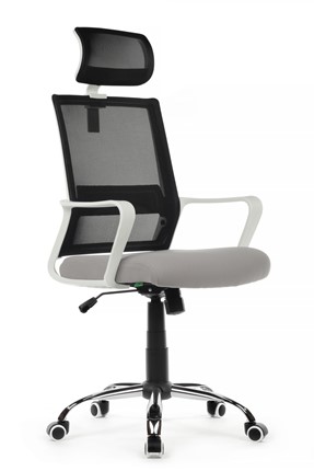 Кресло компьютерное RCH 1029HW, серый/черный в Нижневартовске - изображение
