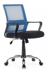 Кресло компьютерное RCH 1029MB, черный/синий в Радужном