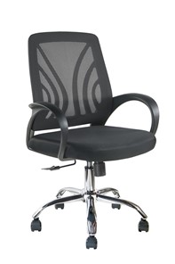 Кресло офисное Riva Chair 8099Е, Черный в Ханты-Мансийске