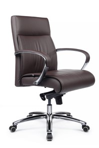 Офисное кресло RV DESIGN Gaston-M (Темно-коричневый) в Лангепасе