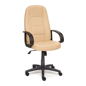 Офисное кресло СН747 кож/зам, бежевый, арт.973 в Когалыме