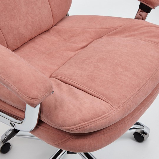 Кресло компьютерное SOFTY LUX флок, розовый, арт.13952 в Когалыме - изображение 15