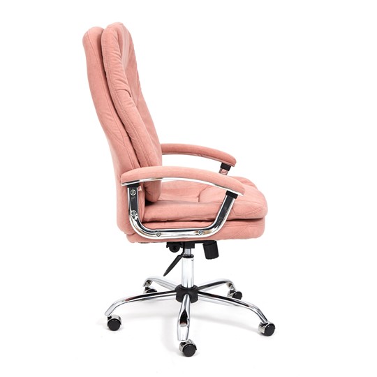Кресло компьютерное SOFTY LUX флок, розовый, арт.13952 в Когалыме - изображение 5