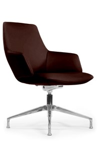 Кресло офисное Spell-ST (С1719), темно-коричневый в Лангепасе