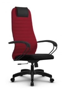Кресло компьютерное SU-BK130-10 PL красный/черный в Югорске