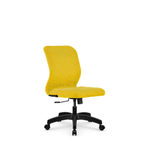 Кресло компьютерное SU-Mr-4/подл.000/осн.001 желтый в Нягани