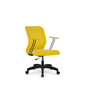 Офисное кресло SU-Mr-4/подл.079/осн.005 желтый в Когалыме