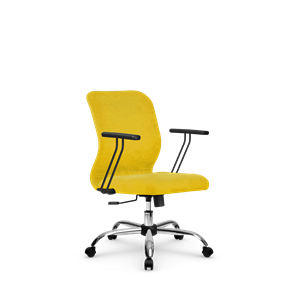 Компьютерное кресло SU-Mr-4/подл.109/осн.003  желтый в Ханты-Мансийске