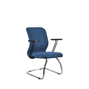 Кресло офисное SU-Mr-4/подл.109/осн.007 светло-синий в Сургуте