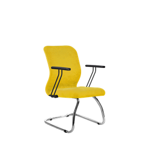Кресло компьютерное SU-Mr-4/подл.109/осн.007 желтый в Советском