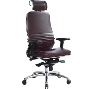 Компьютерное кресло Samurai KL-3.04, темно-бордовый в Нижневартовске