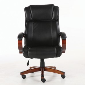 Кресло Brabix Premium Magnum EX-701 (дерево, рециклированная кожа, черное) 531827 в Ханты-Мансийске