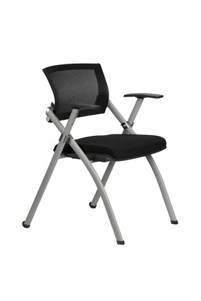 Офисное кресло складное Riva Chair 462E (Черный) в Лангепасе - изображение