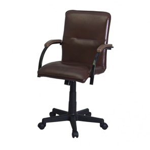 Офисный стул Самба-лифт СРП-034 коричневый основание эмаль в Лангепасе - предосмотр 5