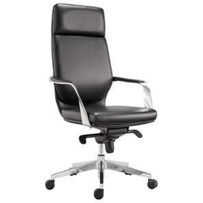 Кресло офисное BRABIX PREMIUM "Resonance EX-755", мультиблок, алюминий, экокожа, черное, 532487 в Когалыме