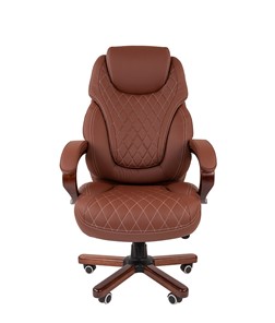 Компьютерное кресло CHAIRMAN 406, коричневый в Сургуте - предосмотр 2